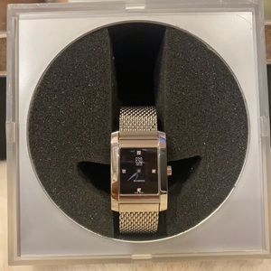 ESQ Swiss silver watch(NEEDS BATTERY)